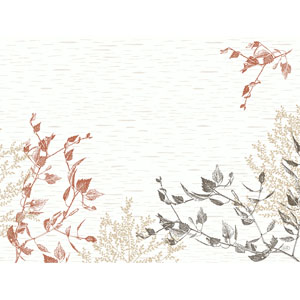 Sets de table en papier 30x40cm Bois & Cerf