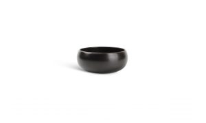 Ceres Black bowl Ø14 ↨6cm spherical shape