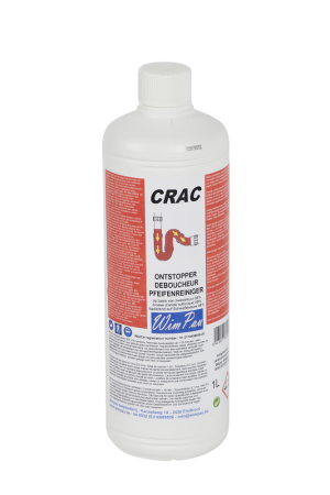 Plunger strong 1 L - "CRAC" Débloquer de toilettes fort
