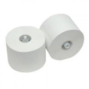 Toilet paper 2 ply with cap