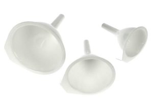 Funnel set 3pcs. Ø60↨75+Ø80↨95+Ø100↨110mm 
