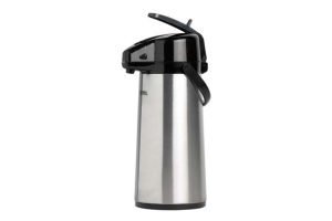 Pump thermos 2.2l matt stainless steel with lever