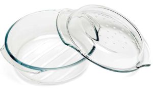 Baking dish glass Ø22 ↨10,5cm 2.4l