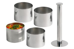 GARNEERCIRKELS D7CM 4st. + STAMPER D6,5CM