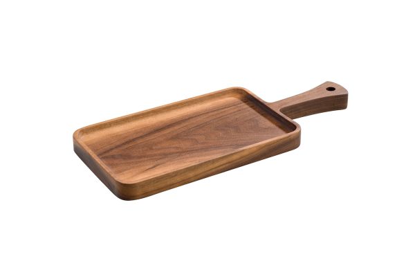 ACACIA WOODEN TRAY 36X15X2CM