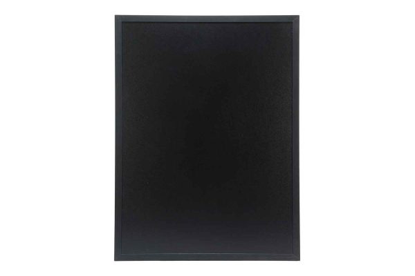 WOODY WALL CHALKBOARD BLACK 80X60X1CM INCL WHITE CHALK AND HANGING SYSTEM