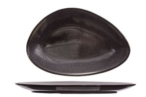 Black granite plate 33x22.5cm