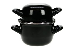 Mosselpan Ø12cm zwart
