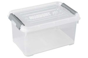 Boîte de rangement « HANDY » transp.
29x19x15cm 6L 