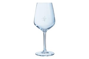 Vina Juliette 30cl.
avec bar 14.5cl « Druifje"/ Verre à vin avec graduation à 14.5cl 
