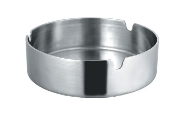 Ashtray stainless steel 10cm