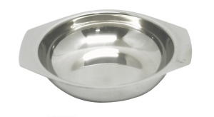 Bol à légumes en acier inoxydable 18/8 Ø200/230 ↨50 1.0l