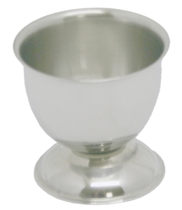 Egg cup 48mm-H45mm, stainless steel 18/8