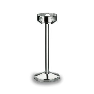 Stand for ice bucket stainless steel 18/10 H: 65cm "Lacor"