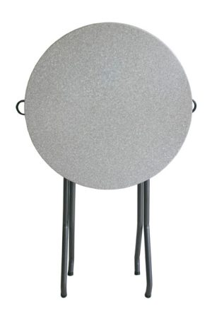 Standing table collapsible marble color D : 80 cm