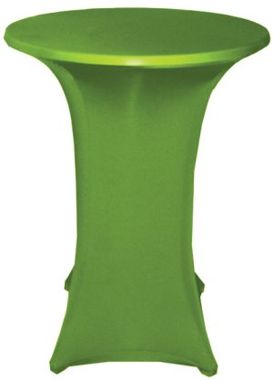 Statafelrok stretch+cover fluo Pluto groen