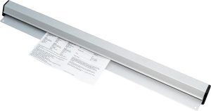Receipt holder satin alu 610mm