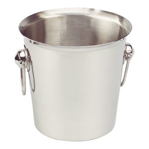 Ice bucket stainless steel ring ears Ø200 ↨210mm