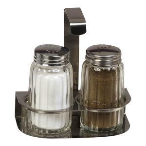 Menage 2-piece PeZo with stainless steel holder