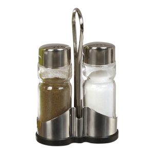 Menage 2-piece PeZo with stainless steel holder