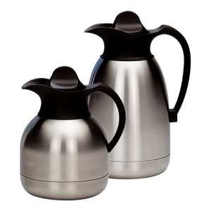 Insulated jug 1.5m stainless steel Black