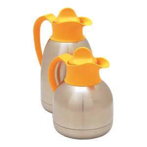 Insulated jug 1.5l stainless steel yellow