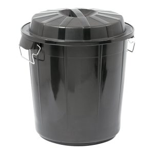 Waste barrel incl lid 50 lt