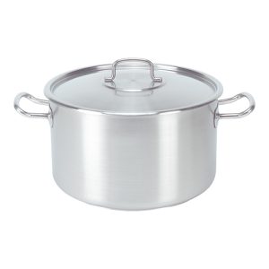 kookpan rvs mid.hg 40cm H:25.5 31.4L met deksel