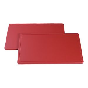Snijplank 40x25 ↨2cm Rood