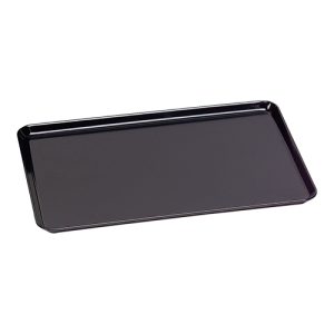 saucer 240x180x17mm Black