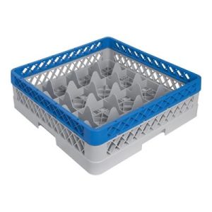 Beaker basket 16 compartments +1 max Ø11.2 ↨12cm