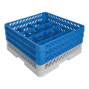Beaker basket 16 compartments +3 max Ø11.2 ↨20cm