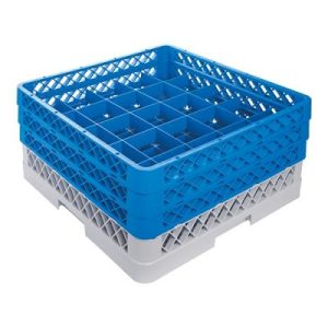 Beaker basket 25 compartments +3 max Ø9 ↨20cm