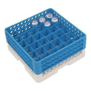 Beaker basket 36 compartments max Ø7.4 ↨8cm
