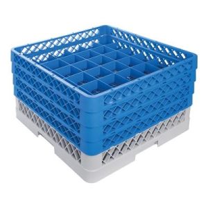 Beaker basket 36 compartments +4 max Ø7.4 ↨24cm