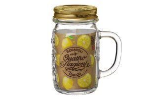 Quatro Stagioni mug avec poignée/couvercle 41cl