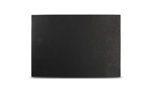 Placemat lederlook 30x43cm Zwart