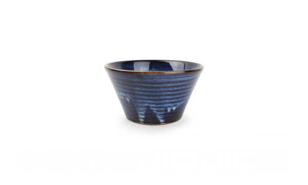 Lignes bleu Bol Ø15 ↨8cm