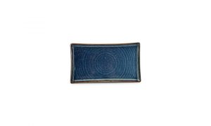 Lines blue Plat Bord 22x12cm