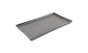 Lines black Plat Bord 33x20cm