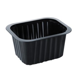 PP bowl 138x114 ↨53mm black 470ml
