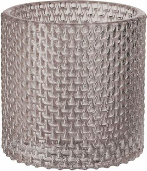 Candle Holder Glass Calm 80 x 80 mm Dusk