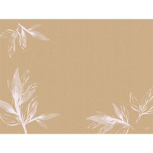 Placemats papier 30x40cm Eco Leaves