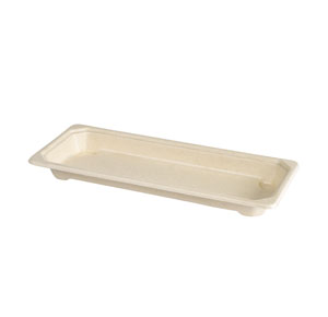 Sushi tray slim long 220x90 x22mm 225ml