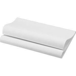 Dunisoft 40x40 White BIO napkins