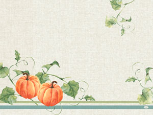 Sets de table papier 30x40cm Heritage Harvest