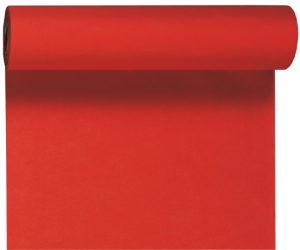 Tafellopers 0,40x24m Dunicel Rood