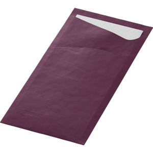 Tissu Sacchetto Plum-White