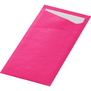 Tissu Sacchetto Fuchsia-blanc