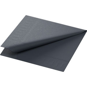 Servetten Duni 24/2 Zwart